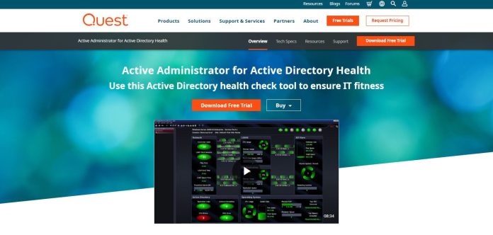 Quest - Active Administrator for Active Directory Health