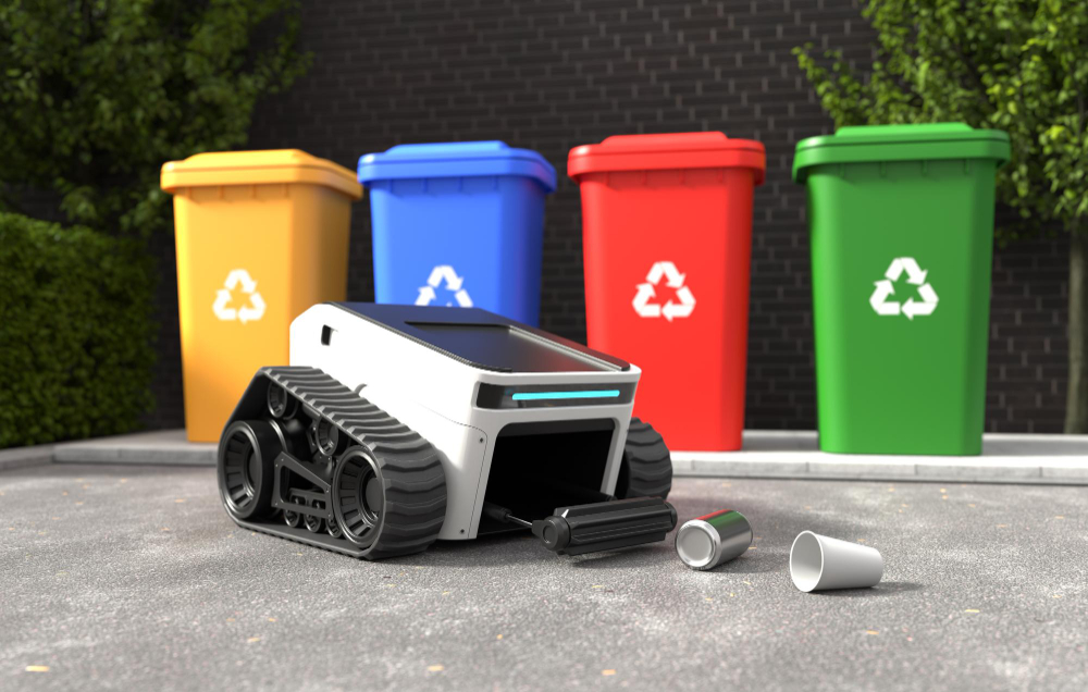 Automatic Garbage Collection Robot Cleaning Technology 