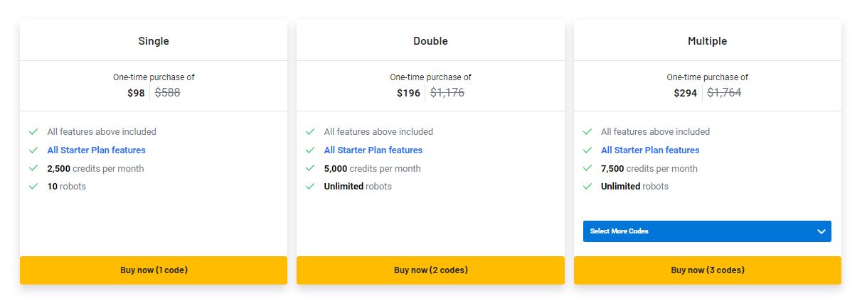 Browse AI Pricing Plans
