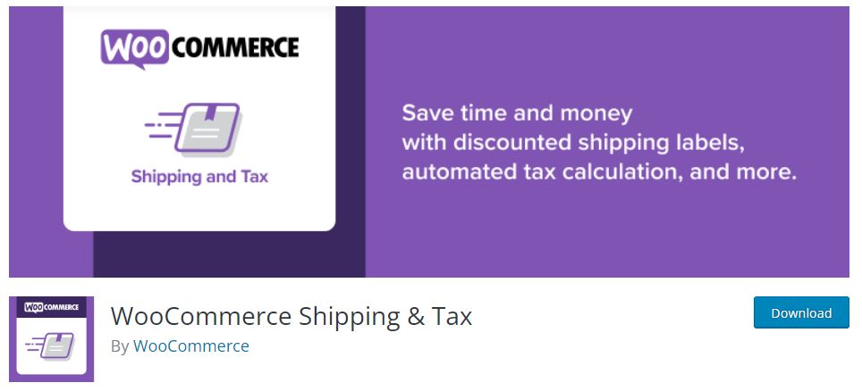 WooCommerce Shipping & Tax