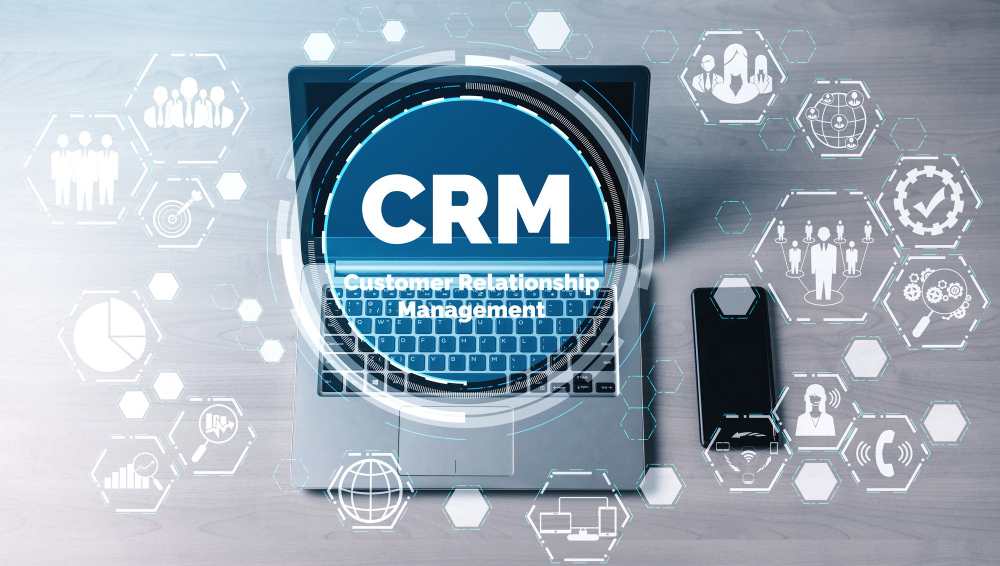 CRM Customer Relationship Management for Business Sales Marketing System Concept