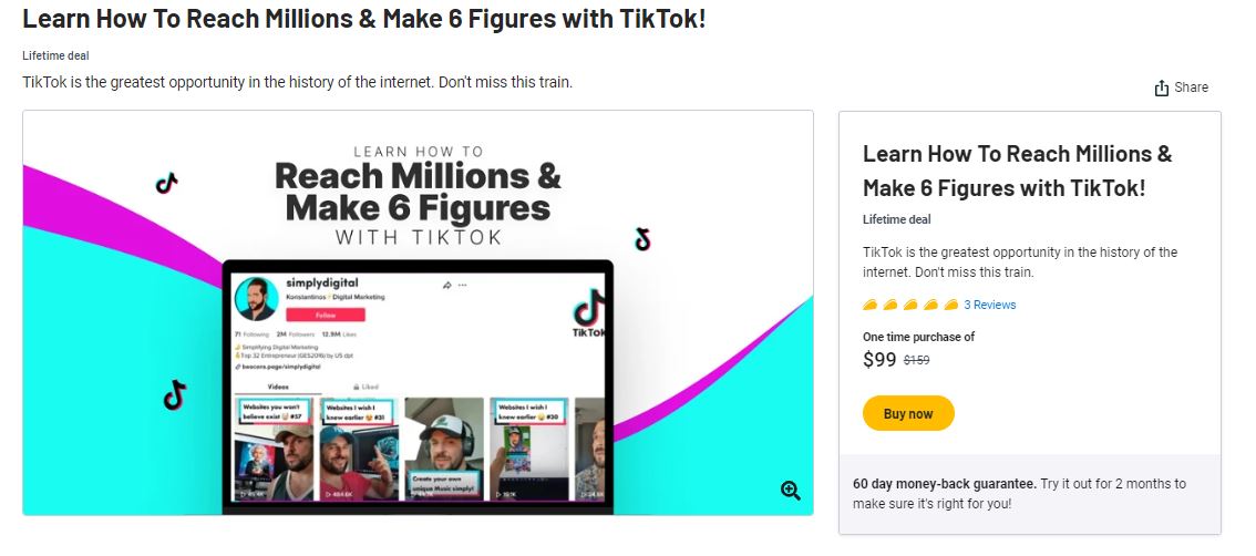 Learn How To Reach Millions & Make 6 Figures With TikTok!