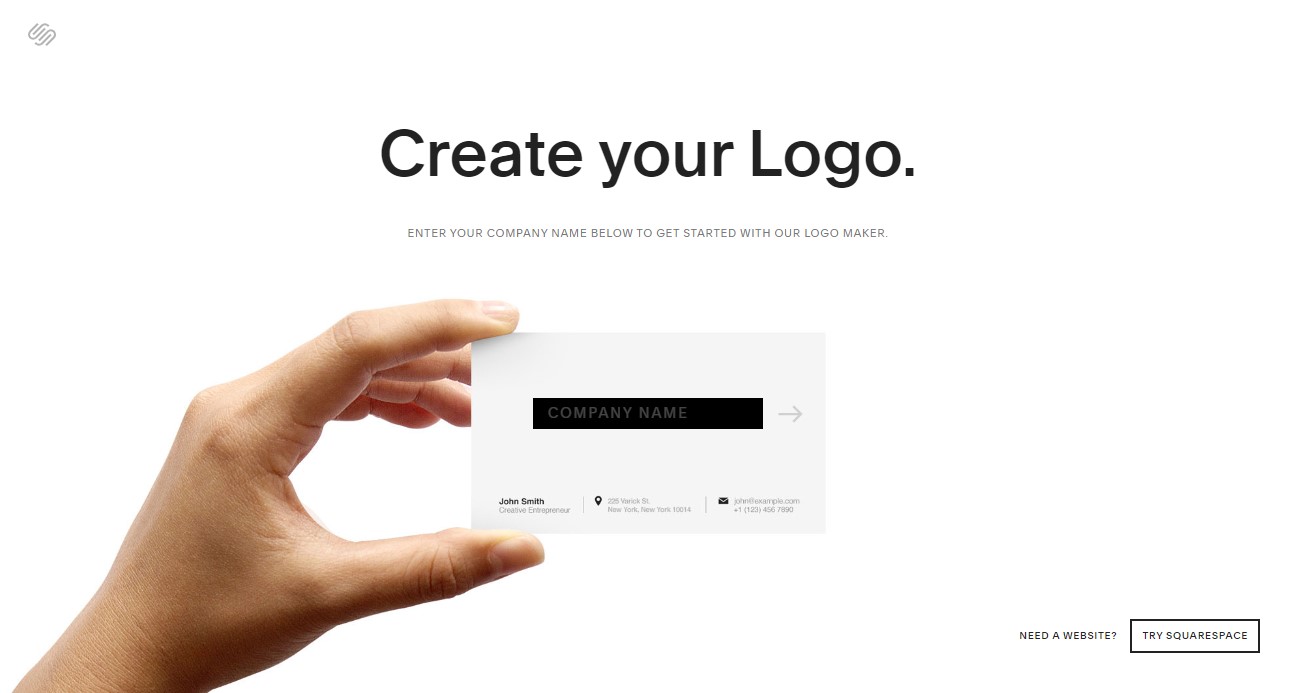 Squarespace website 