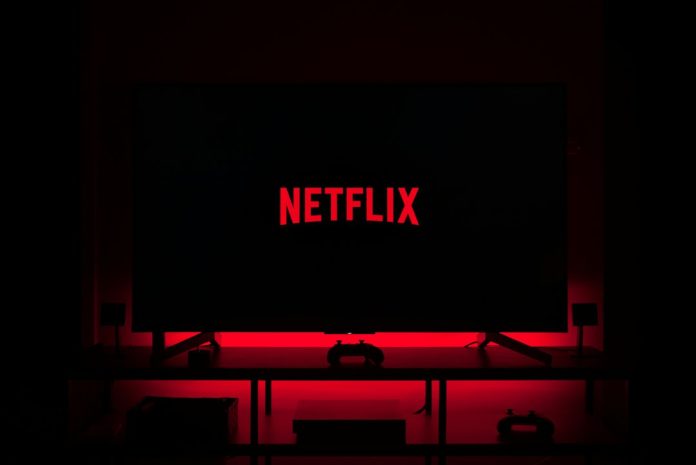 flat screen television displaying Netflix logo browser settings netflix error