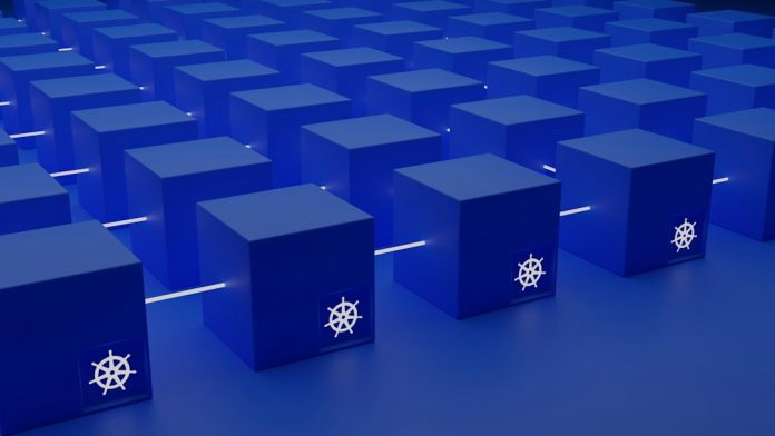 background pattern kubernetes cluster diagram cloud containers security shield