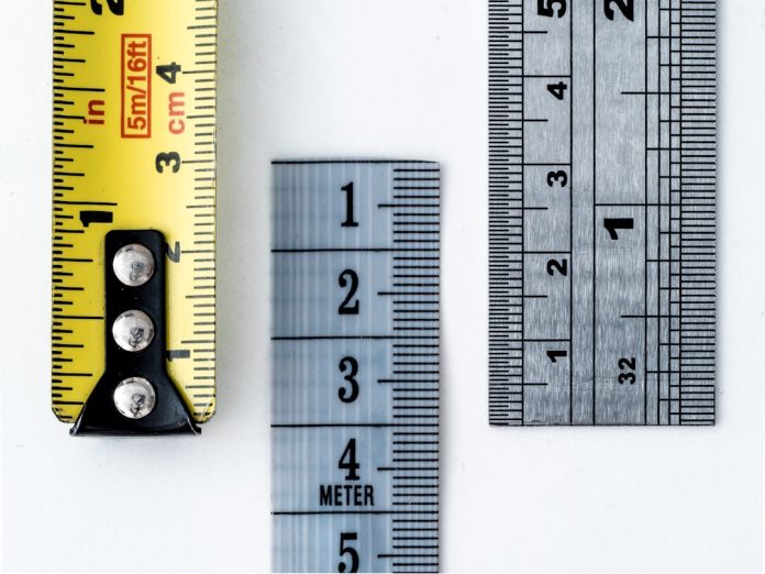gray and yellow measures measuring tape, closet renovation, floor plan