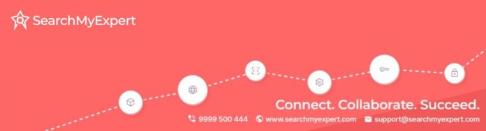 a red background with a line of white circles account based marketing, target accounts, sales planning