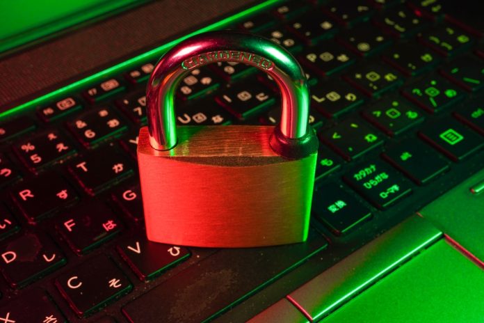 red padlock on black computer keyboard vpn test results, secure connection, privacy check